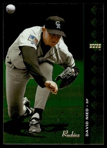 1994 SP David Nied Colorado Rockies #168 - Picture 1 of 2
