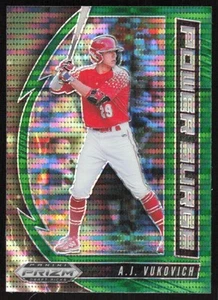 2020 Panini Prizm Draft Green Pulsar A.J. Vukovich #PDP168 - Picture 1 of 2
