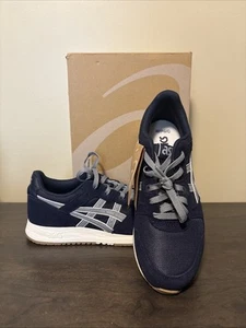 ASICS Lyte Classic Midnight/Sheet Rock Men's Sneakers-Size 8.5 NWB 1201A477-403 - Picture 1 of 10