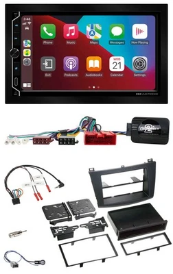 ESX 2DIN DAB USB Lenkrad Bluetooth Autoradio für Mazda 3 09-13 Can-Bus - Bild 1 von 4