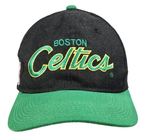 Vintage 90er Boston Celtics Sports Specialties NBA offiziell lizenzierte Snapback Cap - Bild 1 von 8