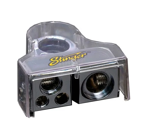 Stinger SPT53102 Chrome (1) 1/0 Ga (1) 4 Ga (2) 8 Ga Outputs + Battery Terminal - Image 1 of 1