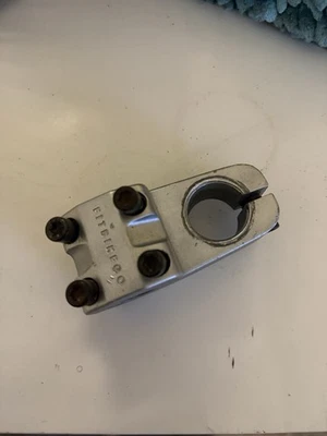 Fit Bike Co 1 1/8in BMX Stem Painted Silver - Image 1 of 3