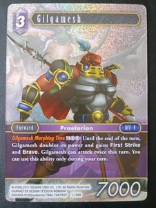 Final Fantasy TCG Opus 1 - Gilgamesh 1-128R - Foil Rare - Bild 1 von 1