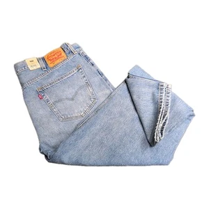 Neu mit Etikett Levi's 550 Relaxed Fit Herren 42 x 30 Denim Jeans blau Used-Look - Bild 1 von 19