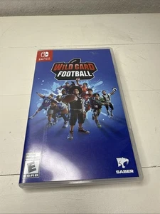 Wild Card Football (Nintendo Switch, 2023) Juego RARO muy difícil de encontrar Probado - Imagen 1 de 3