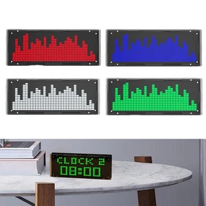 Indicateur de spectre d'horloge LED esthétique adapté à tout style de décora - Picture 1 of 33