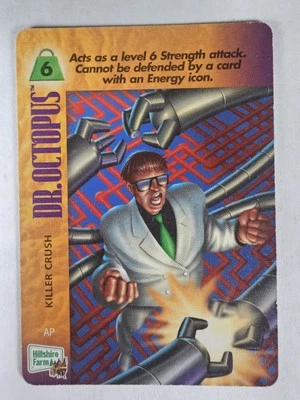 Marvel OVERPOWER Dr. Octopus Killer Crush  Hillshire Farms promo We Combine Ship - Image 1 of 2
