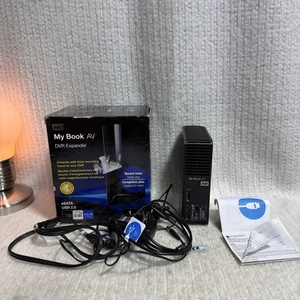 WD My Book AV DVR Expansor 1 TB, USB 2.0 y disco duro eSATA con Pow Sup, cable USB - Imagen 1 de 7