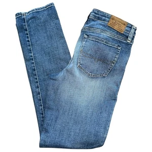 Polo Ralph Lauren Boys Size 20 Medium Blue Wash Eldridge Skinny Stretch Jeans - Picture 1 of 10