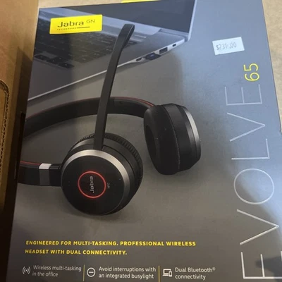 Jabra GN Evolve 65 Professional Wireless Headset  - Image 1 of 4