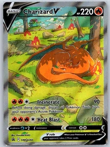 Charizard V - SWSH260 Near Mint SWSH: Sword & Shield Promo Cards Pokemon Shipnow - Picture 1 of 2