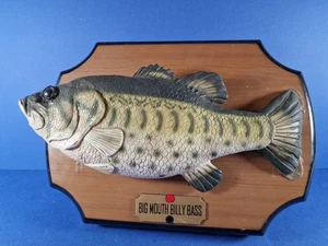 Original Vintage BIG MOUTH BILLY BASS Singing Fish 1999 Gemmy getestet & funktionsfähig - Bild 1 von 5