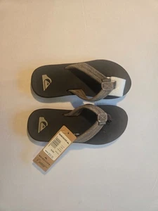 QuickSliver Flip Flops Jungen Größe 4 braun - Bild 1 von 3