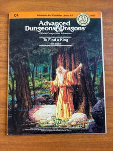 Advanced Dungeons & Dragons - To Find a King - C4 - 9107 - 1984 - Picture 1 of 7