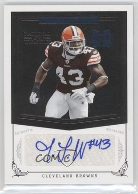 2010 Playoff National Treasures Rookie /99 TJ Ward #292 Rookie Auto RC - Image 1 of 2