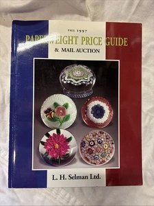 1997 LH Selman Art Glass Paperweight Price Guide ID Photos Catalogue Ref Book - Picture 1 of 5