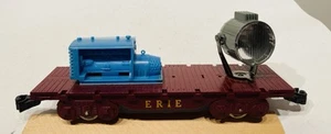 Marx ERIE Searchlight Flatcar w/Generator - 4 whl - Picture 1 of 10