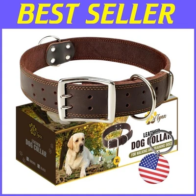 Collar de perro XXL para razas grandes - Hebilla de metal fuerte Foto 1 de 4