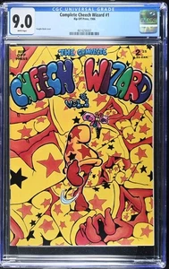 1986 Complete Cheech Wizard #1 (Vaughn Bode cover) Rip Off Press (CGC 9.0) - Picture 1 of 3