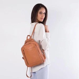 GABEE Emma Large Leather Backpack - Picture 1 of 16