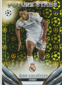 #134 ALVARO RODRIGUEZ 2023-24 Topps UEFA Club Competitions GOLD STARBALL MADRID - Picture 1 of 2