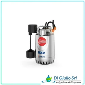 ELETTROPOMPA SOMMERGIBILE PEDRLLO RXm 2 GM HP 0.50 GM CON GALLEGGIANTE MAGNETICO - Foto 1 di 1
