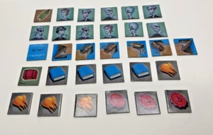 31 Azulejos Piezas Originales para el Peligroso Juego de Salón Lemony Snicket - Imagen 1 de 7