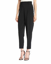 3.1 Phillip Lim Tailored High-Waist Side-Button Pants Black SIZE SMALL AUTHENTIC