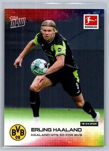 2020-21 Topps Now Bundesliga - Inglese #172 Erling Haaland - Foto 1 di 2