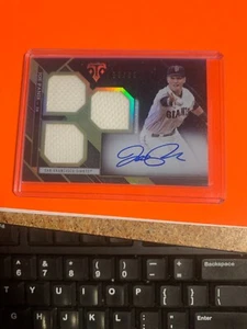 2016 TOPPS TRIPLE THREADS JOE PANIK 8/35 TRIPLA MAGLIA AUTOGRAFO ~ RFP-JA - Foto 1 di 1