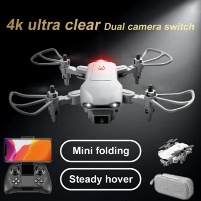 2021 New RC Drone 4k HD Wide Angle Camera WIFI FPV Drone Dual Camera Quadcopter - Image 1 of 4