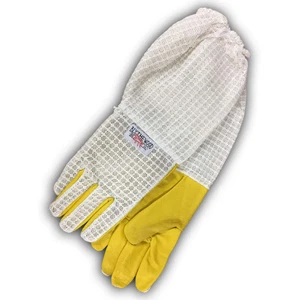 Guantes de apicultura de piel de cabra ventilados | Adultos y niños - Imagen 1 de 13