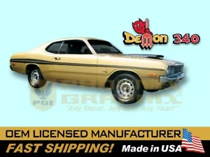 Dodge Demon 1971 kit completo de calcomanías y rayas - Imagen 1 de 1