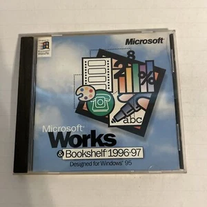 Microsoft Works & Bookshelf 1996-97 Cd - Picture 1 of 1