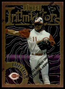 1996 Topps Finest w/Protection Film Barry Larkin #167 1 Cincinnati Reds - Picture 1 of 2