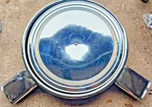 1964 65 66 BUICK RIVIERA GS DUAL QUAD CHROME AIR CLEANER + LID NICE GM ORIGINAL! - Picture 1 of 7