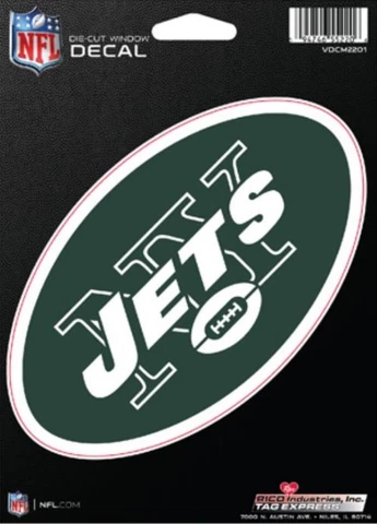 New York Jets Die Cut Decal-Car Window, Laptop, Tumbler. See Description Cover