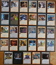 Warlord CCG Black Knives Rare & Foil Cards Part 1/2 TCG 