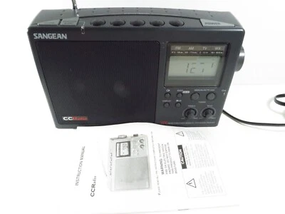 Sangean CC Radio Plus DX AM/FM/Weather Band, Not Working, for Parts or Repair - Image 1 of 4
