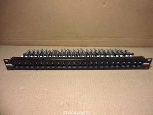 DATWYLER UNILAN ECU 24/8 CAT6 panneau patch 24 ports RJ-45 noir noir - Photo 1/3