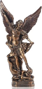San Miguel Arcangel 12.5" Statue St Michael Archangel Decor - Picture 1 of 7