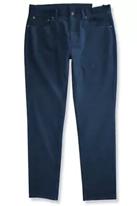 Brooks Brothers Navy Blue Corduroy 5 Pocket Casual Pants 38W x 30L BB-1507 - Picture 1 of 3