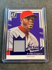 2016 Panini Donruss Jersey Kings AROLDIS CHAPMAN #JK-AC Cincinnati Reds