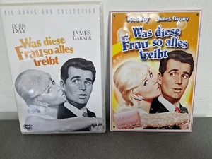 Was diese Frau so alles treibt DVD mit Blechschild Doris Day Collection J.Garner - Bild 1 von 10