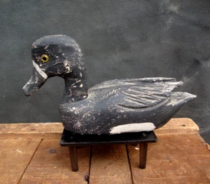 AWESOME DIMINUTIVE TEAL DECOY LOUISIANA CANADA BIRD LURE NR - Bild 1 von 4