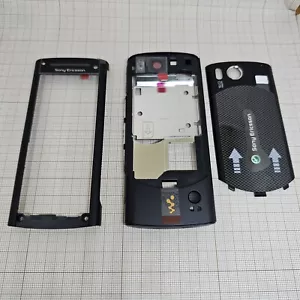 Original SonyEricsson W902 Cover Mix Volcanic Black NEU SELTEN - Bild 1 von 2