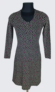 Gudrun Sjoden Damen Blumen Bio Baumwolle Langarm Kleid Größe XS - Bild 1 von 12