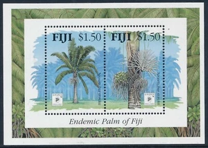 1994 FIJI ENDEMIC PALM & SINGPEX '94 MINI SHEET FINE MINT MNH - Picture 1 of 1