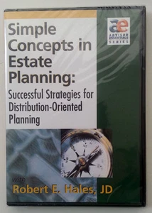 DVD: Simple Concepts in Estate Planning by Robert Hales * New Sealed DVD * - Picture 1 of 2
